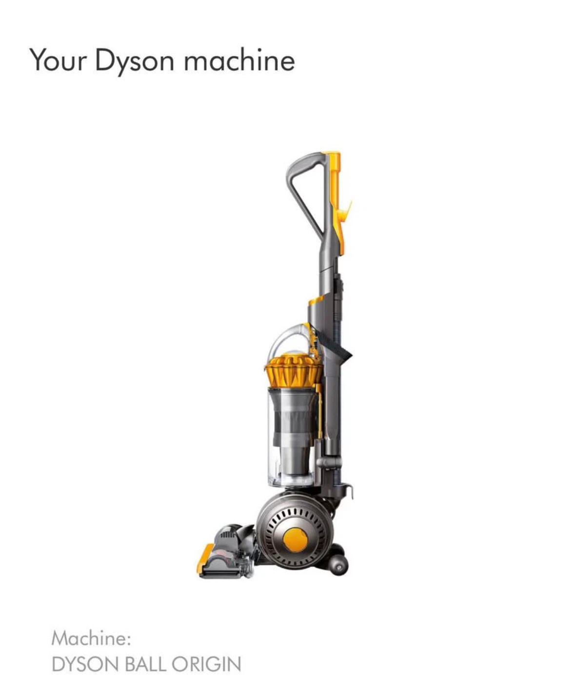 Dyson Ball Origin Upright Vacuum Cleaner - photo 3