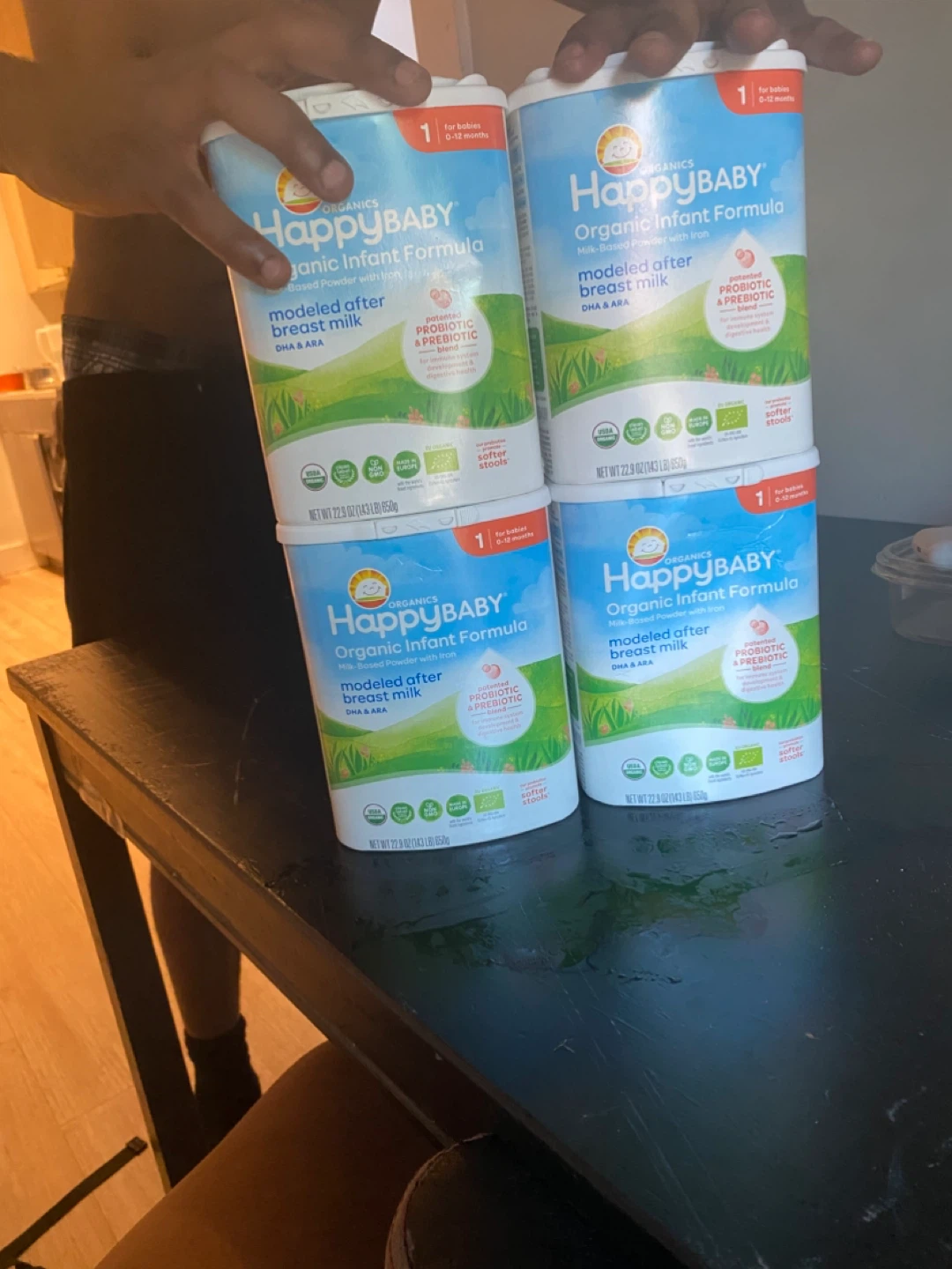 Happy Baby Organic Infant Formula 4 Pack