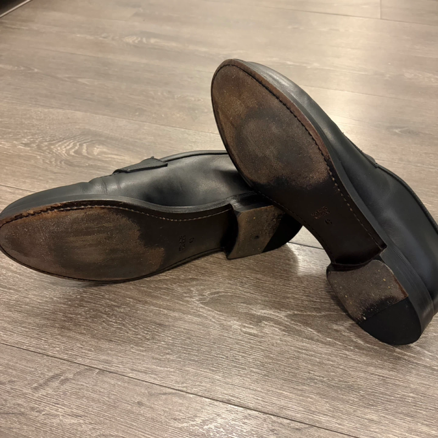 SUITSUPPLY Black Penny Loafer (US 10) - photo 4