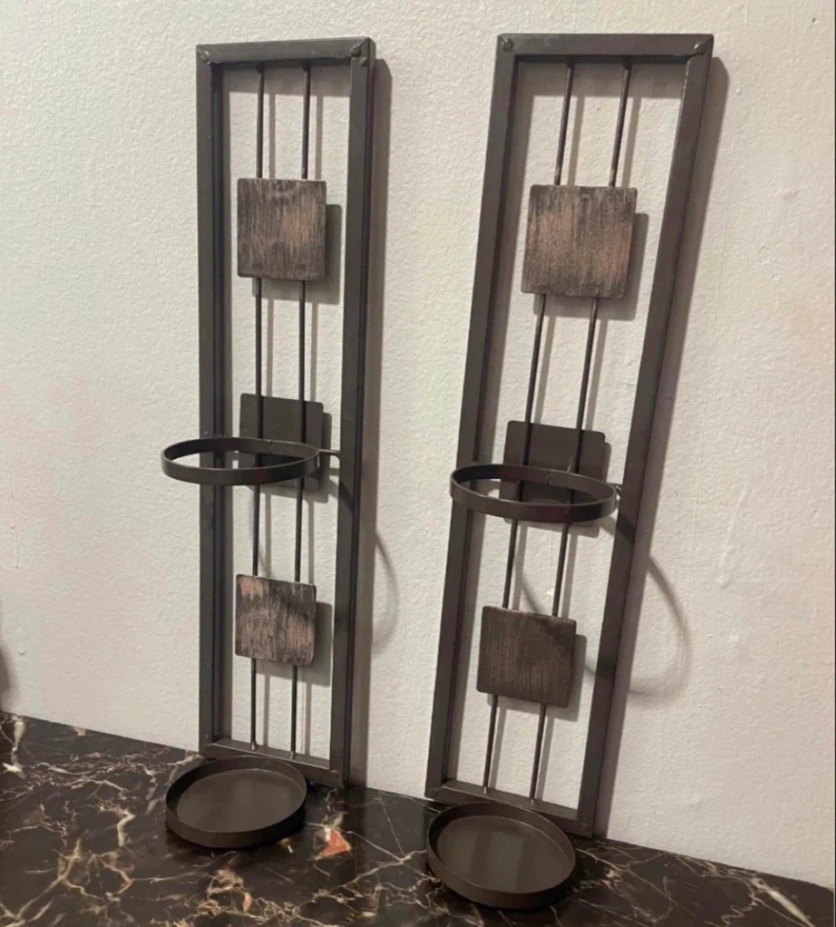 2 Wall Candle Holders $10 - photo 3