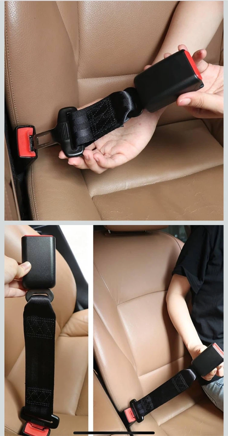 Black Seat Belt Extender Buckle - photo 3