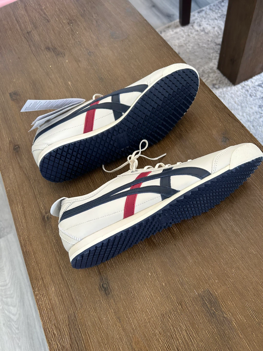 Onitsuka Tiger Mexico 66 SD Sneakers Cream/Navy/Red Size 6 - photo 4