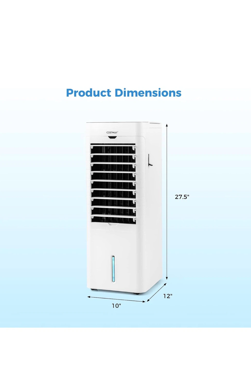 COSTWAY Evaporative Air Cooler and Heater - photo 2
