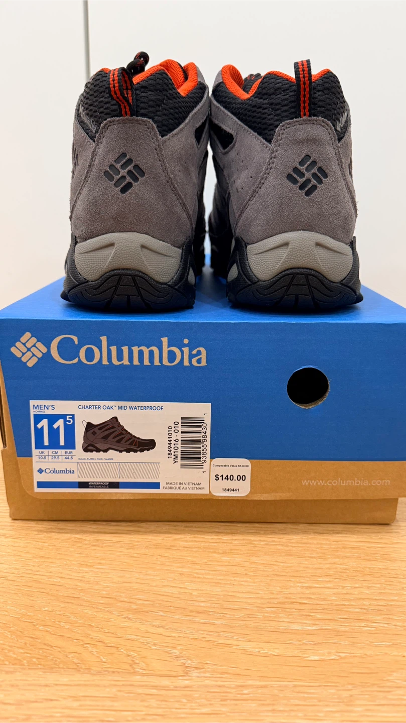 BRAND NEW Columbia Men's Waterproof Hiking Boots Size 11.5 - photo 3