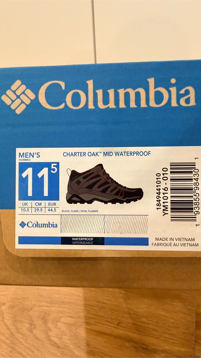BRAND NEW Columbia Men's Waterproof Hiking Boots Size 11.5 - photo 4