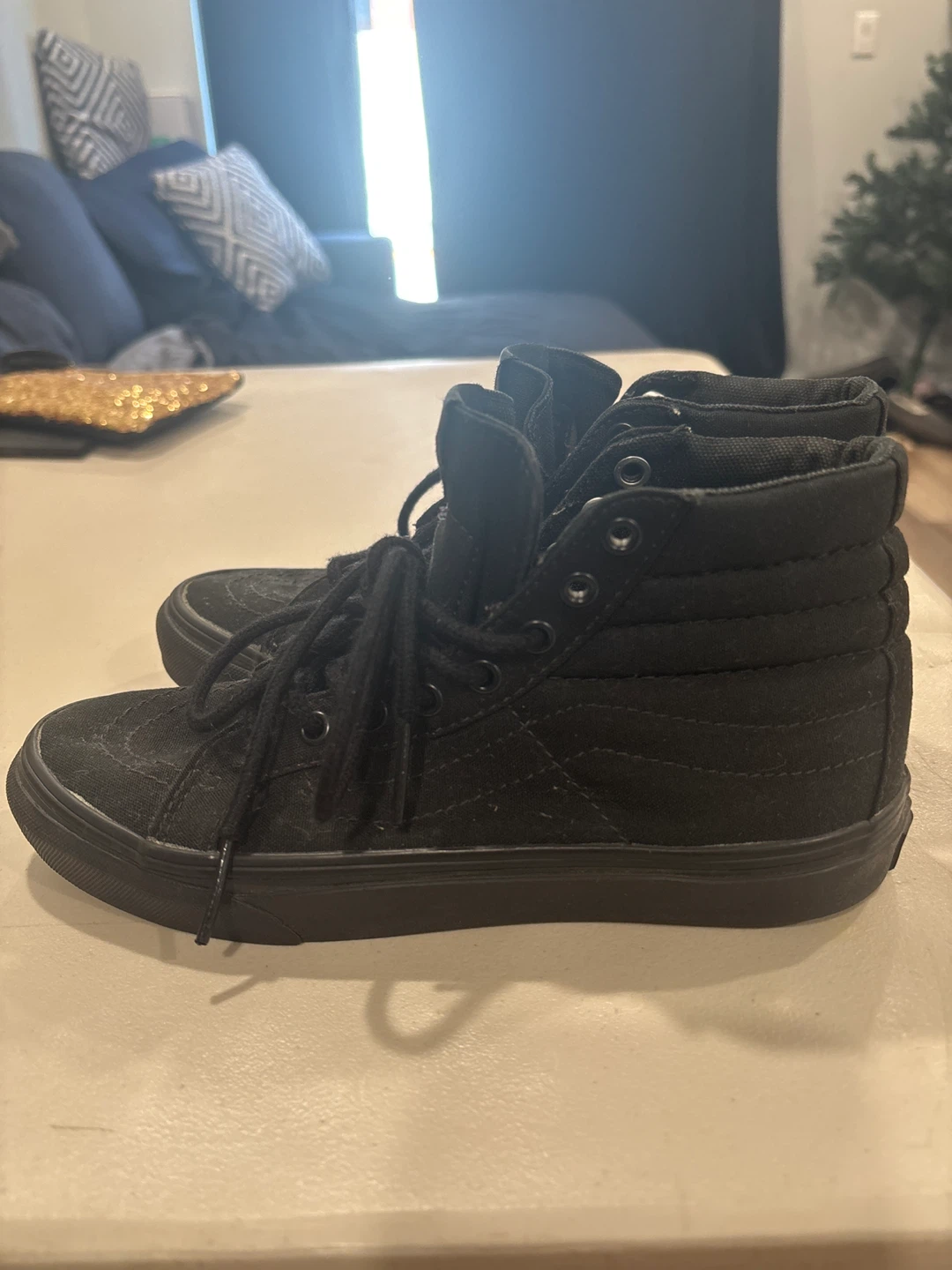 Vans Sk8-Hi Black Skate Shoes - photo 5