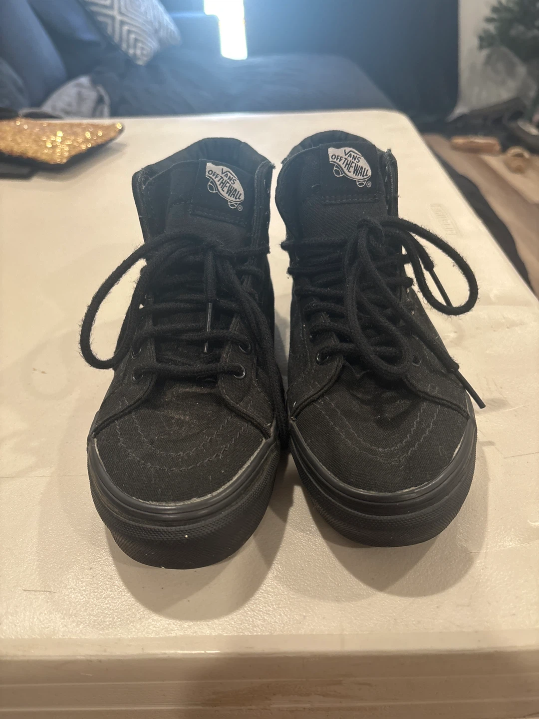 Vans Sk8-Hi Black Skate Shoes - photo 2