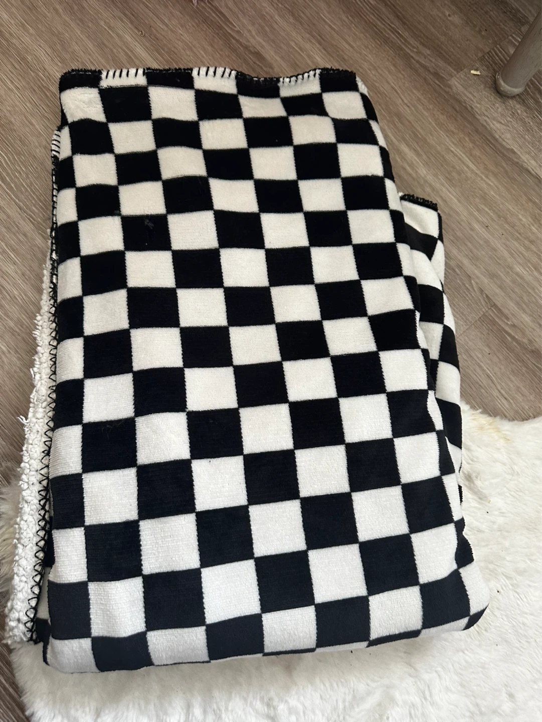 Checkerboard Throw Blanket