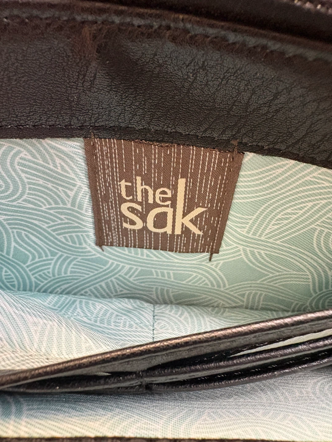 The Sak Black Leather Wallet with Strap - photo 4