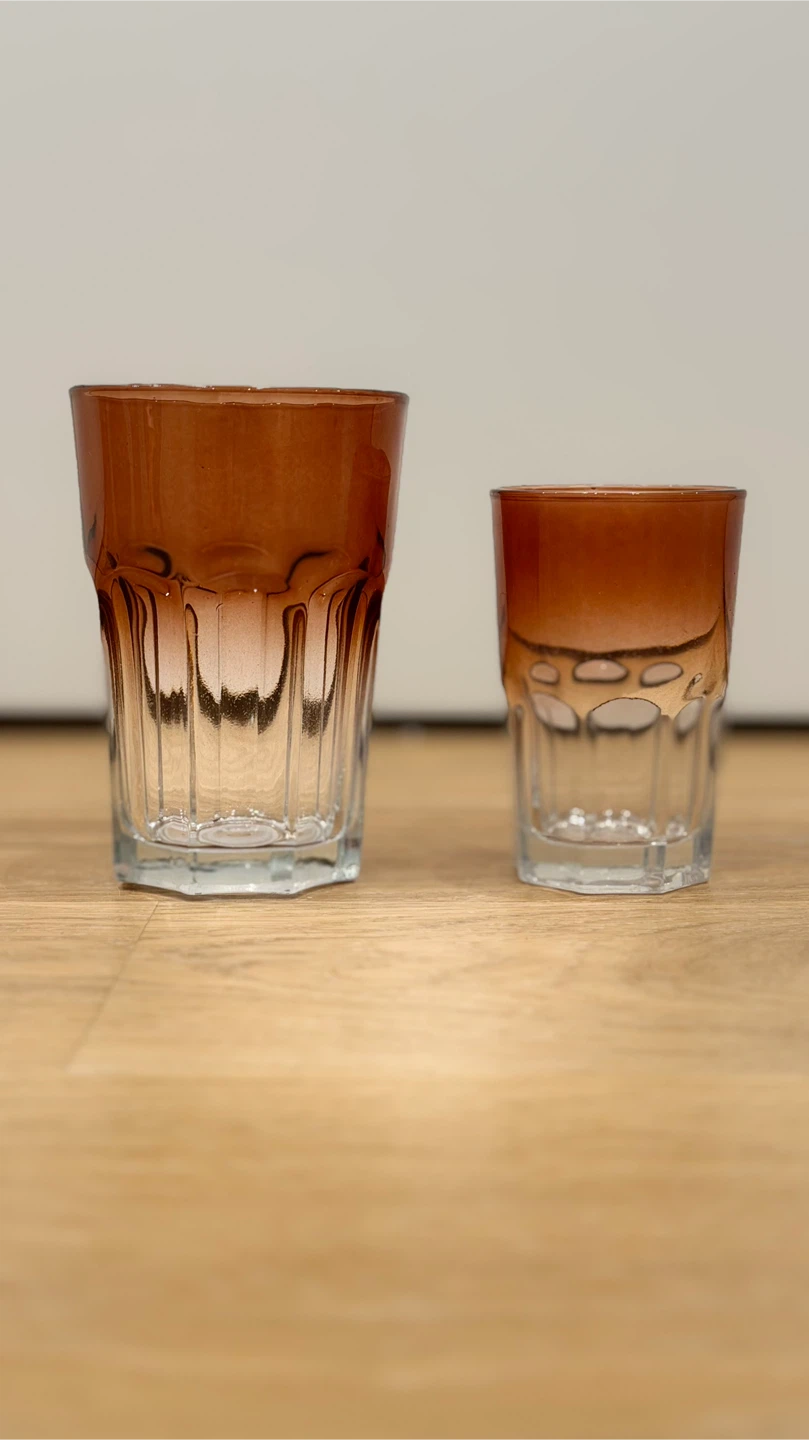 Set of 12 Tinted Glass Tumblers - photo 3