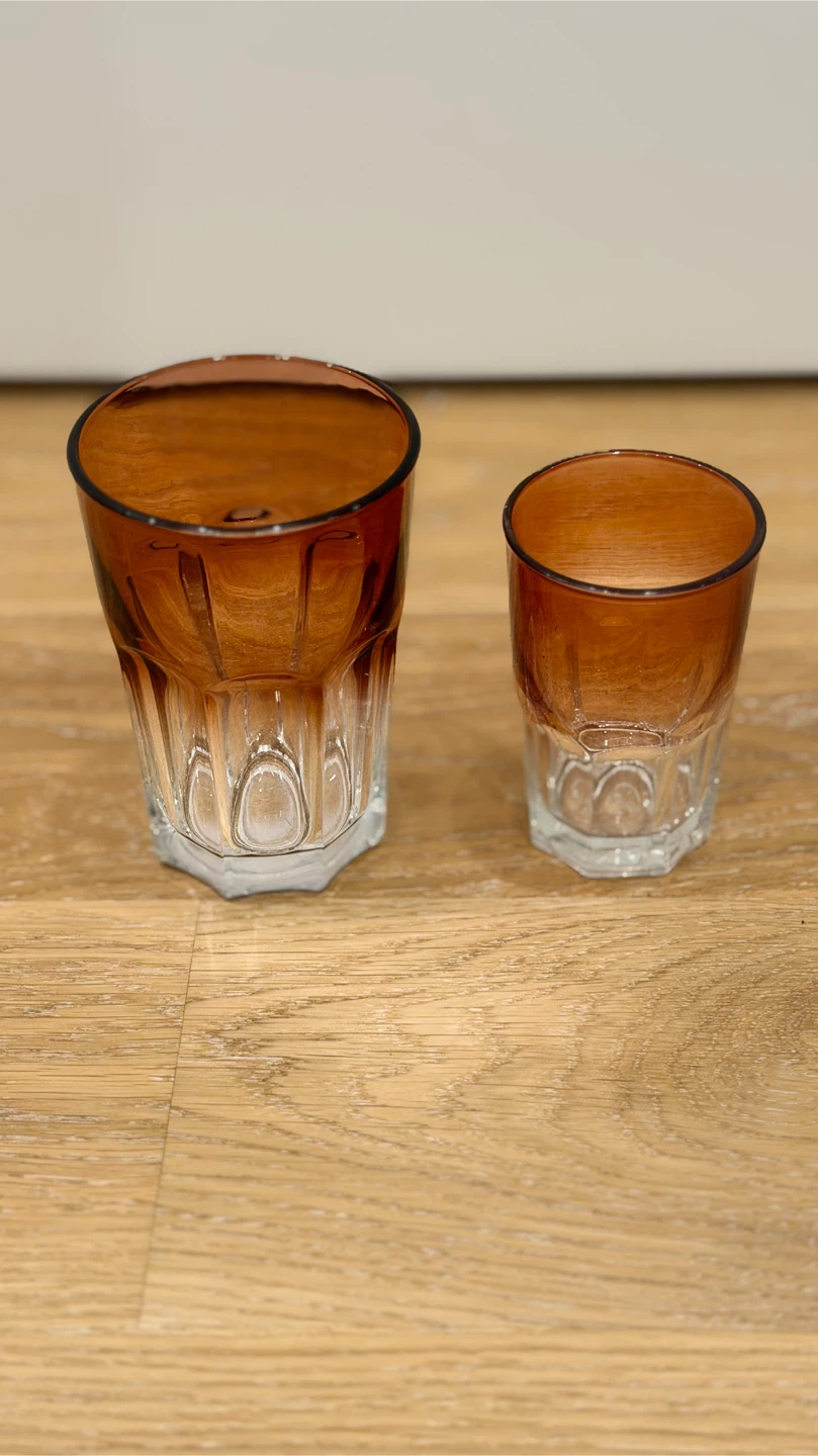 Set of 12 Tinted Glass Tumblers - photo 4