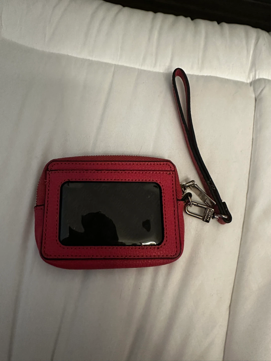 Steve Madden Red Wristlet Card Holder