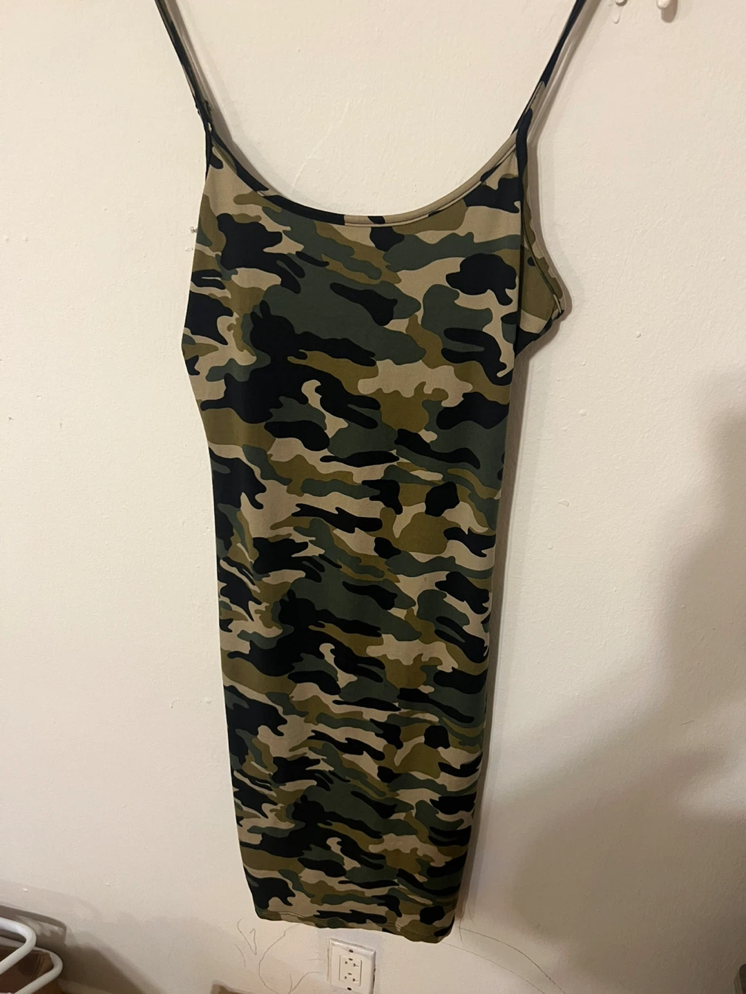 Fashion Nova Body Moves Midi Dress Camouflage Size 1X