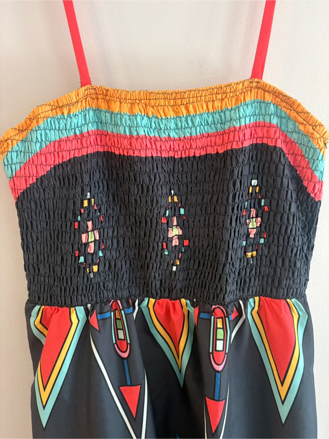 Beautiful summer dress/beaded sz9 sandals/purse wallet $125 - photo 2