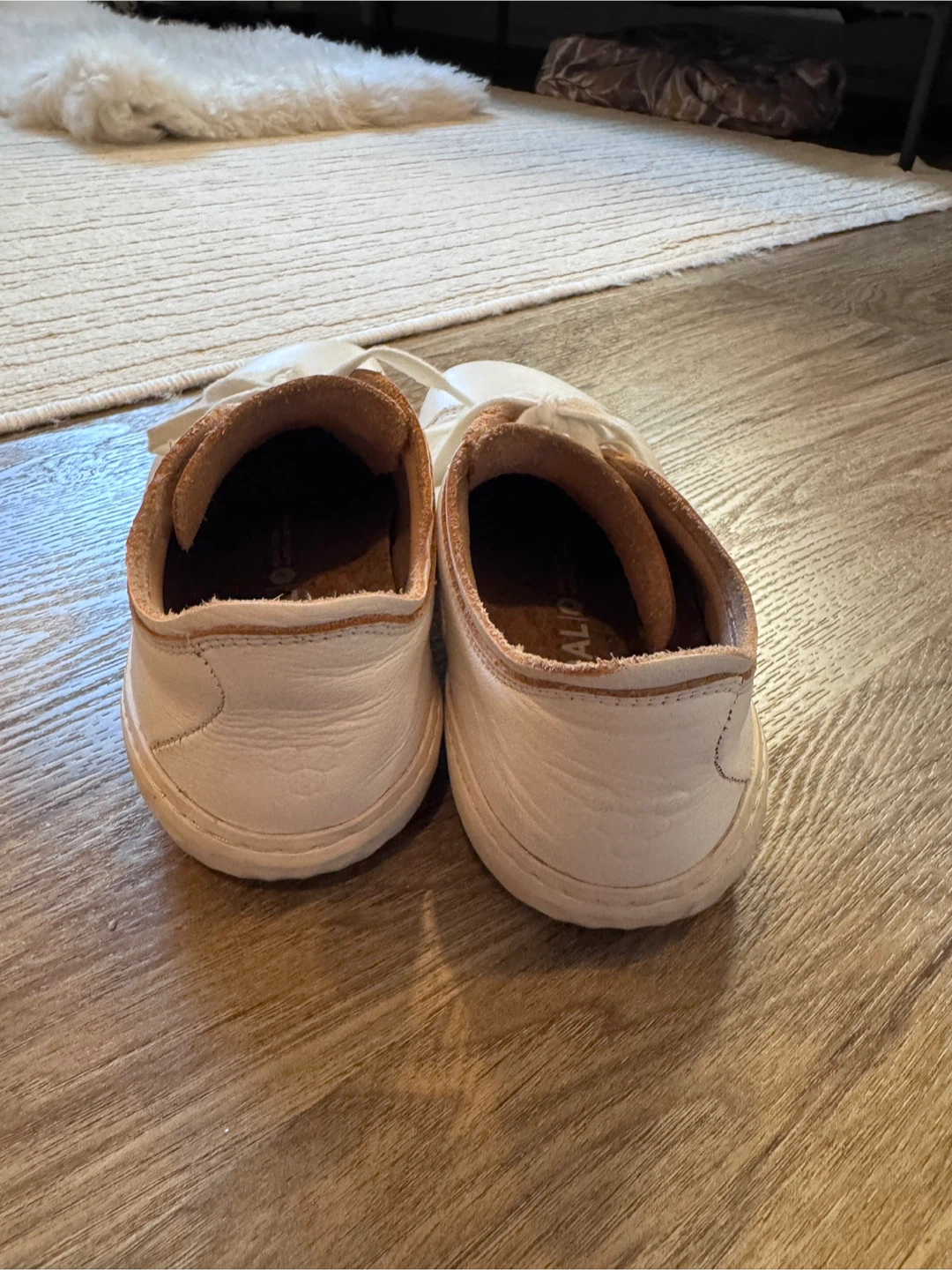 Vivobarefoot White Leather Sneakers Size 37 - photo 4