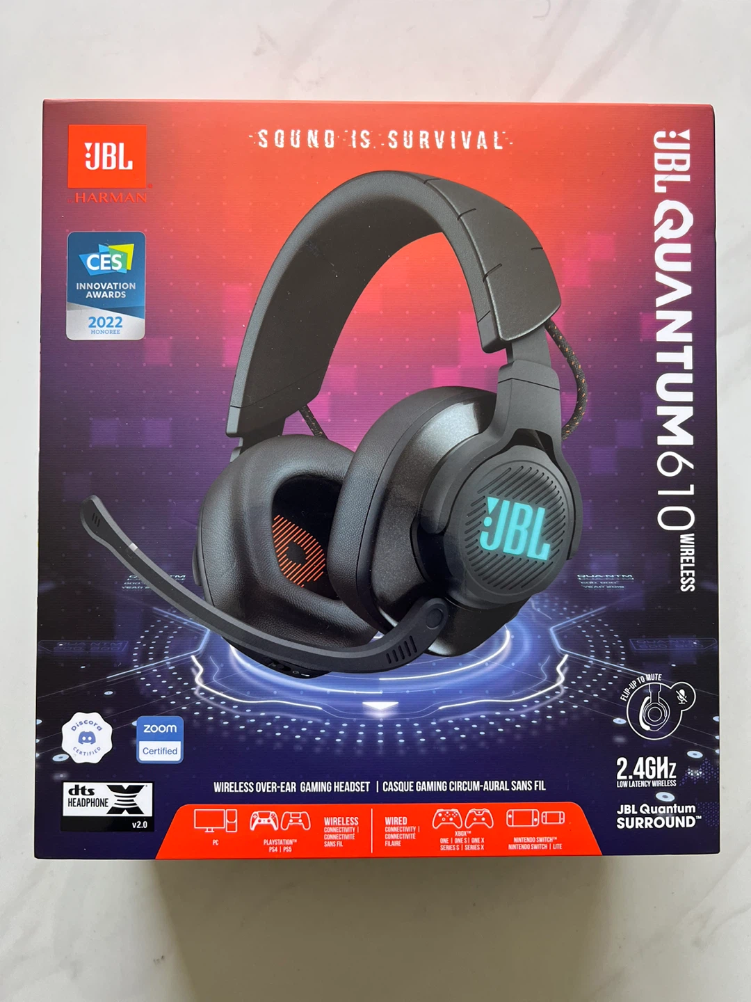 JBL Quantum 610 wireless gaming headset