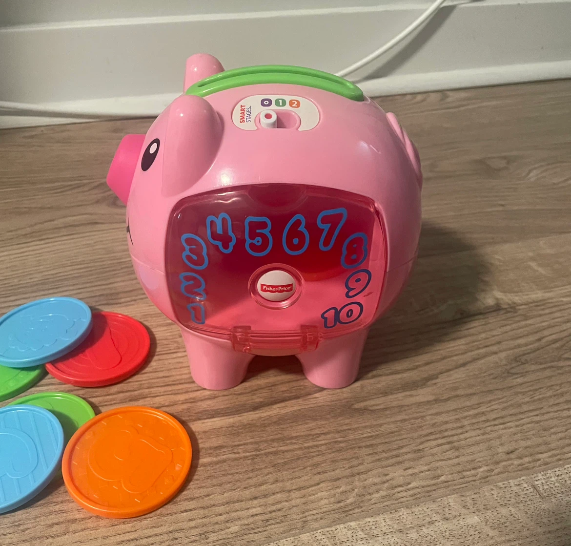Fisher-Price Laugh And Learn Smart Stages Piggy Bank - photo 3