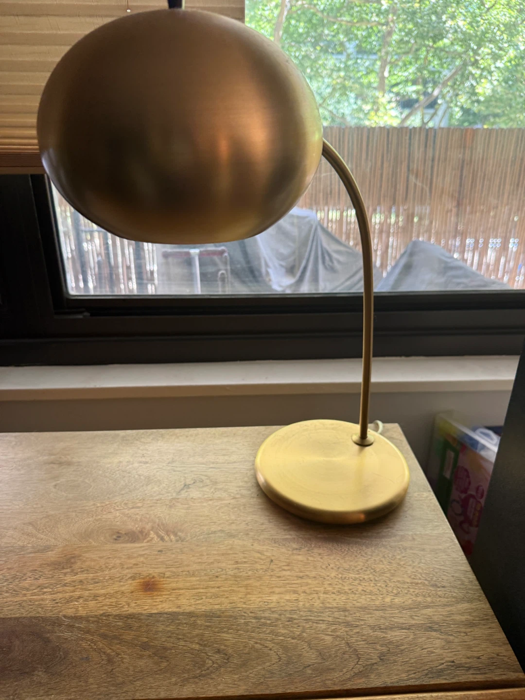 West elm : Gold Desk Lamp