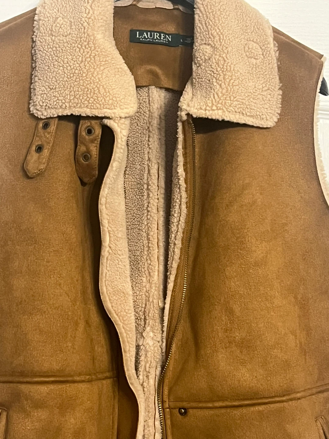 Lauren Ralph Lauren Faux Fur / Shearling Trunk Vest - photo 2