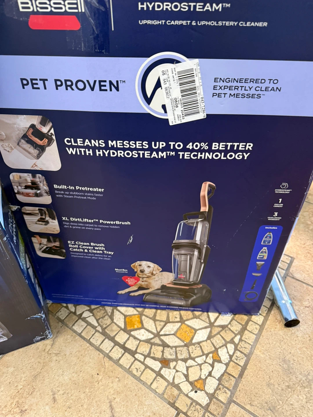 BISSELL Revolution HydroSteam Carpet Cleaner