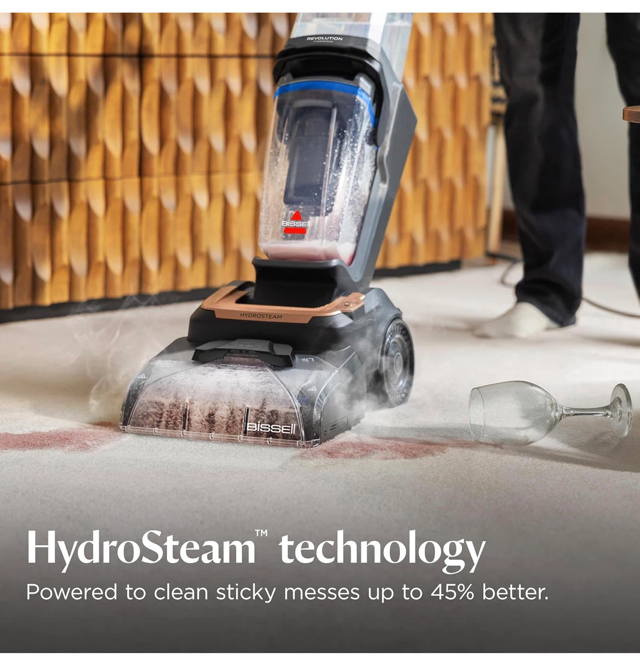 BISSELL Revolution HydroSteam Carpet Cleaner - photo 3