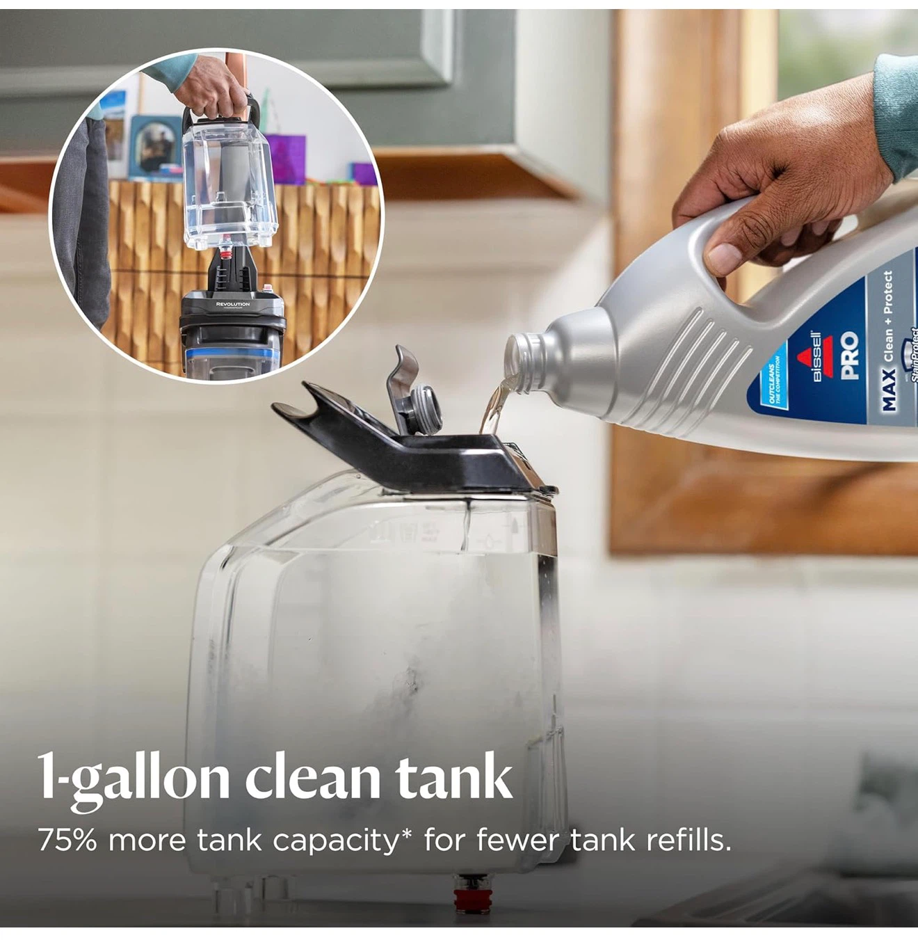 BISSELL Revolution HydroSteam Carpet Cleaner - photo 5