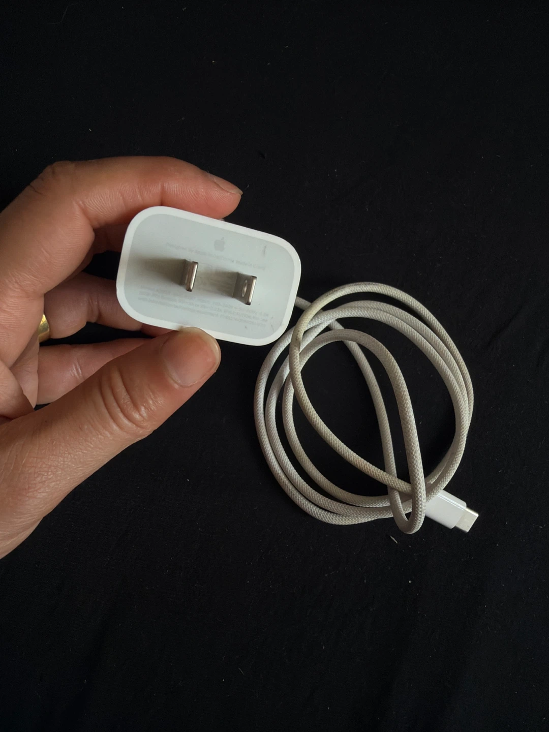 20w Apple USB-C Power Adapter and Cable
