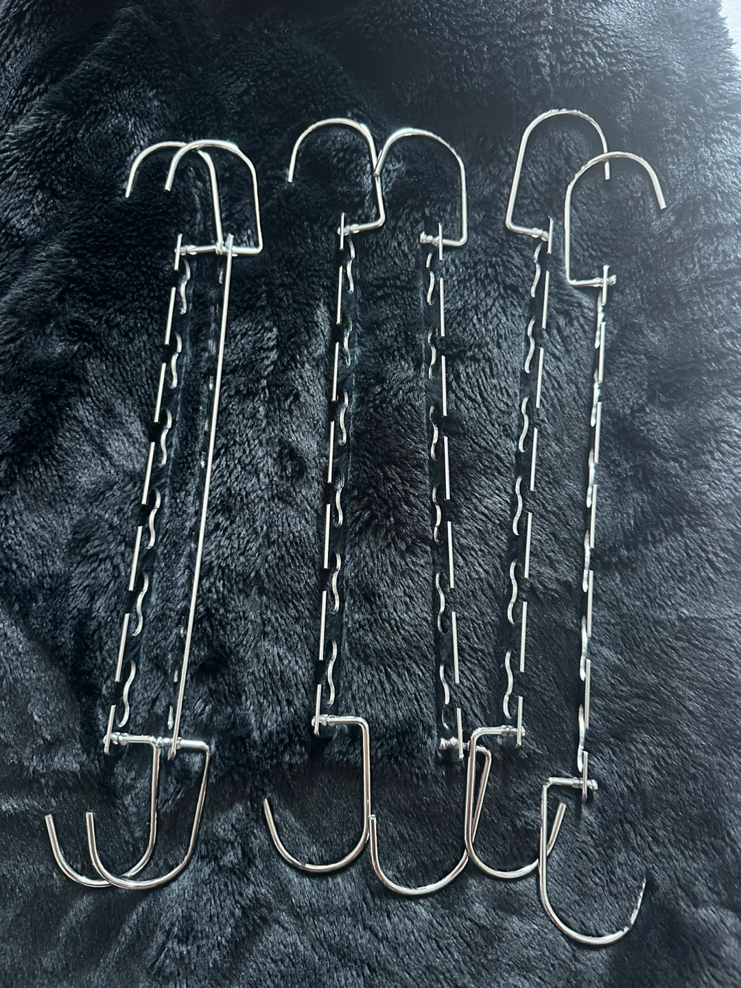Metal Space Saving Hangers - 6 Pack