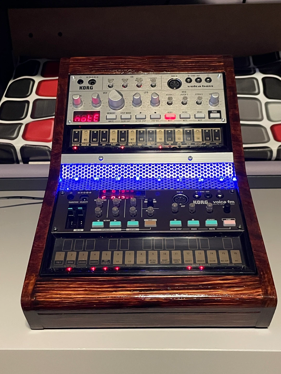 Synthesizers - Korg Volca Bass and Volca FM