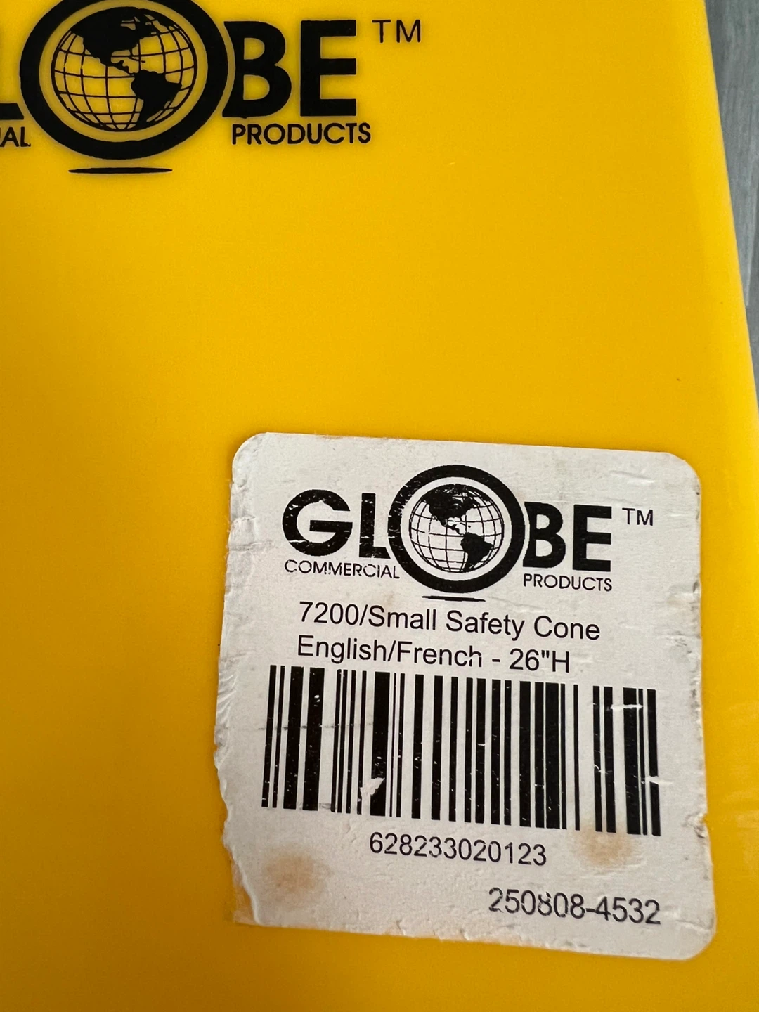 Globe Commercial 7200 Small Safety Cone - 26"H - photo 3