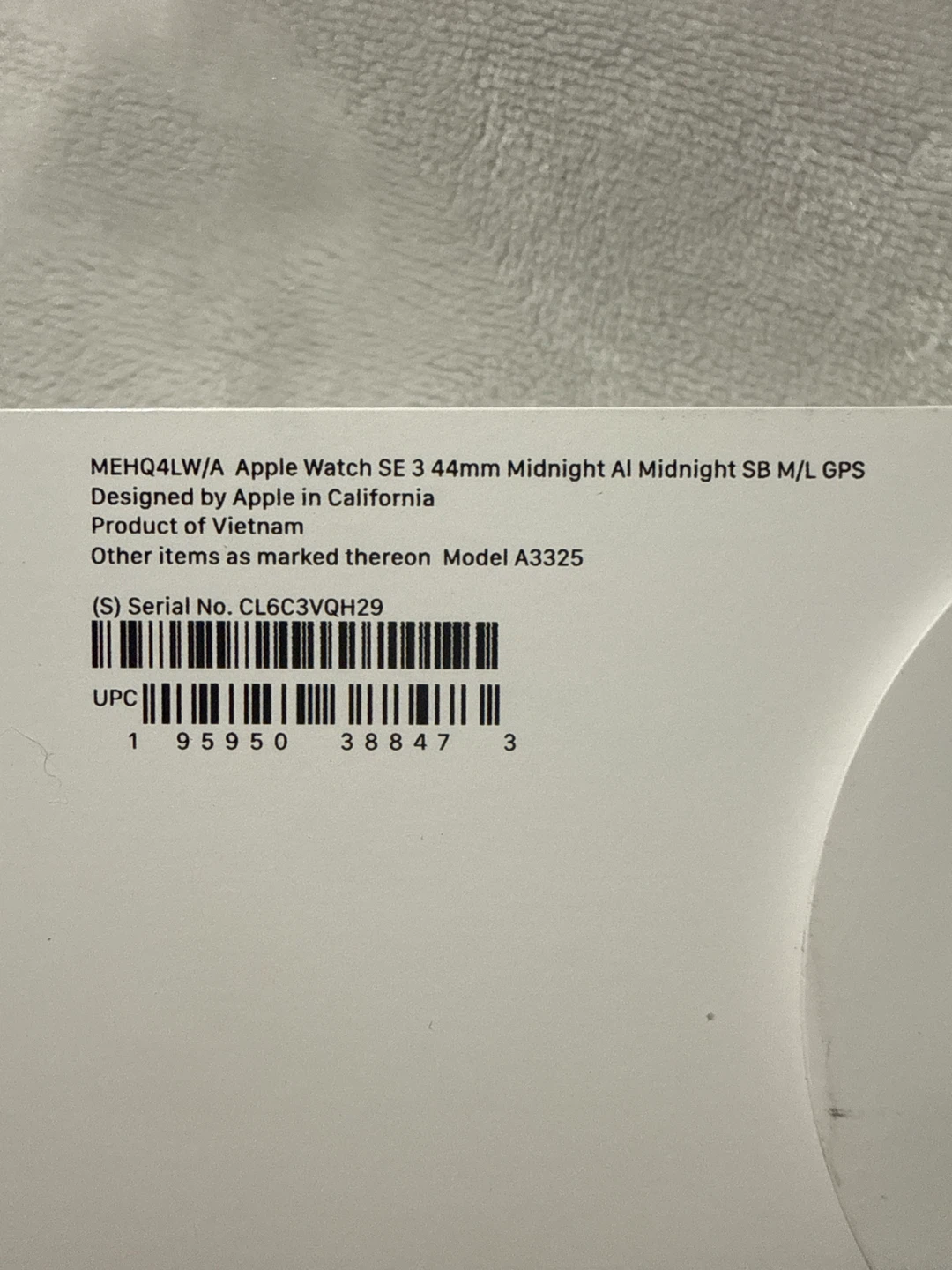 Apple Watch SE 3 GPS 44mm Midnight Aluminum - photo 4