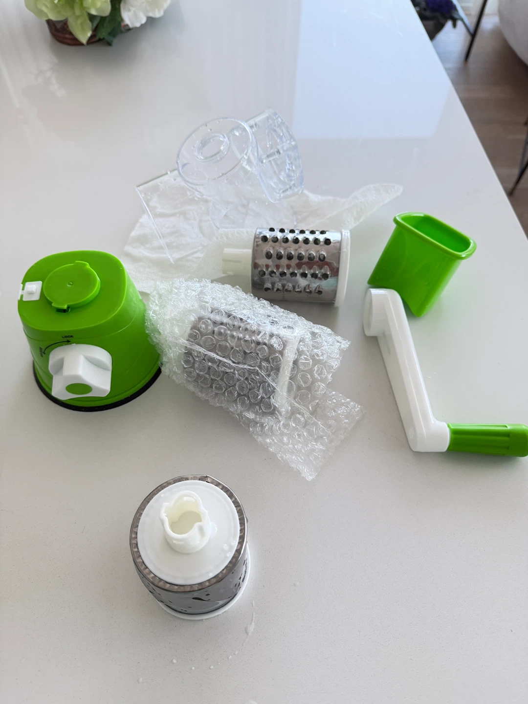 Green Rotary Grater and Slicer - photo 2