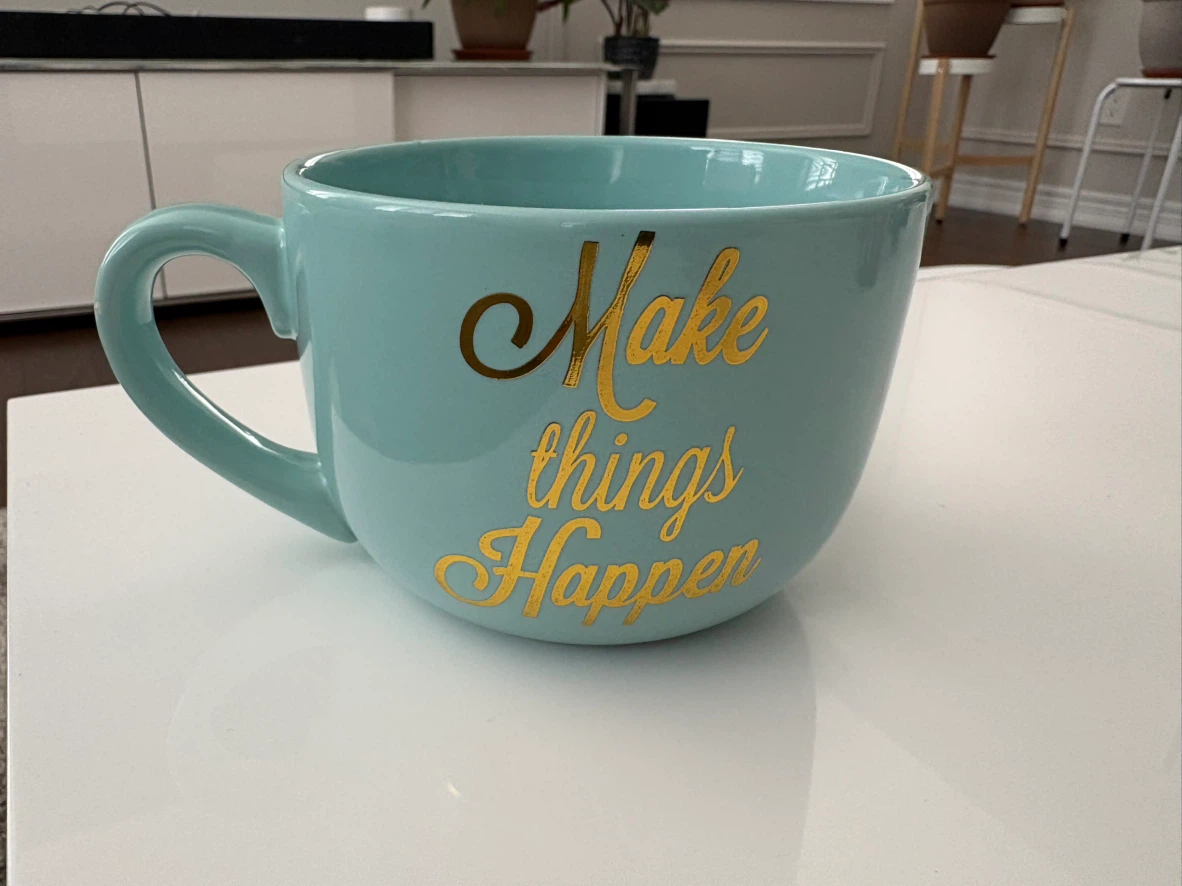 Eccolo "Make things Happen" Mug