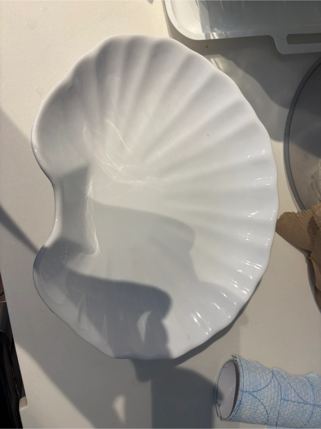 Joshua Maxwell Studio Large White Serving Platter