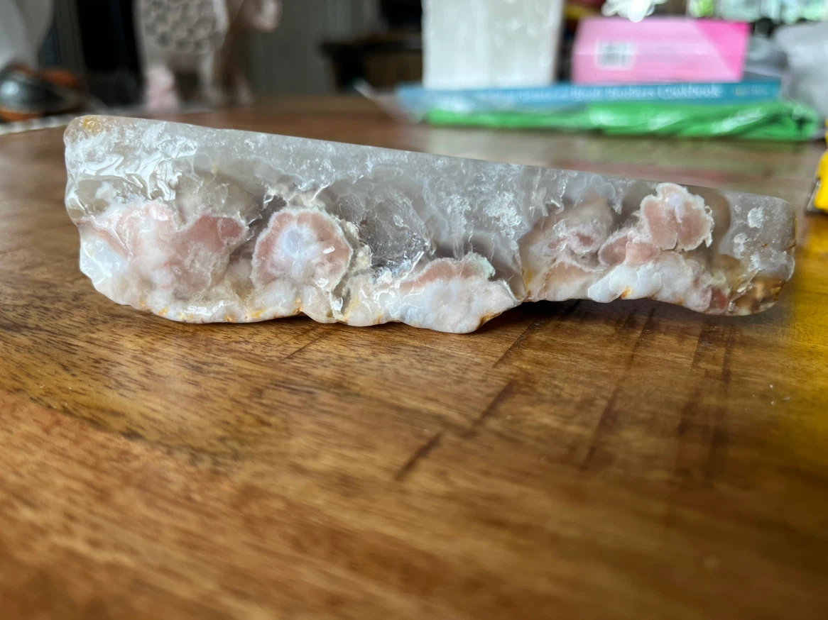 Flower Agate Slice - photo 2