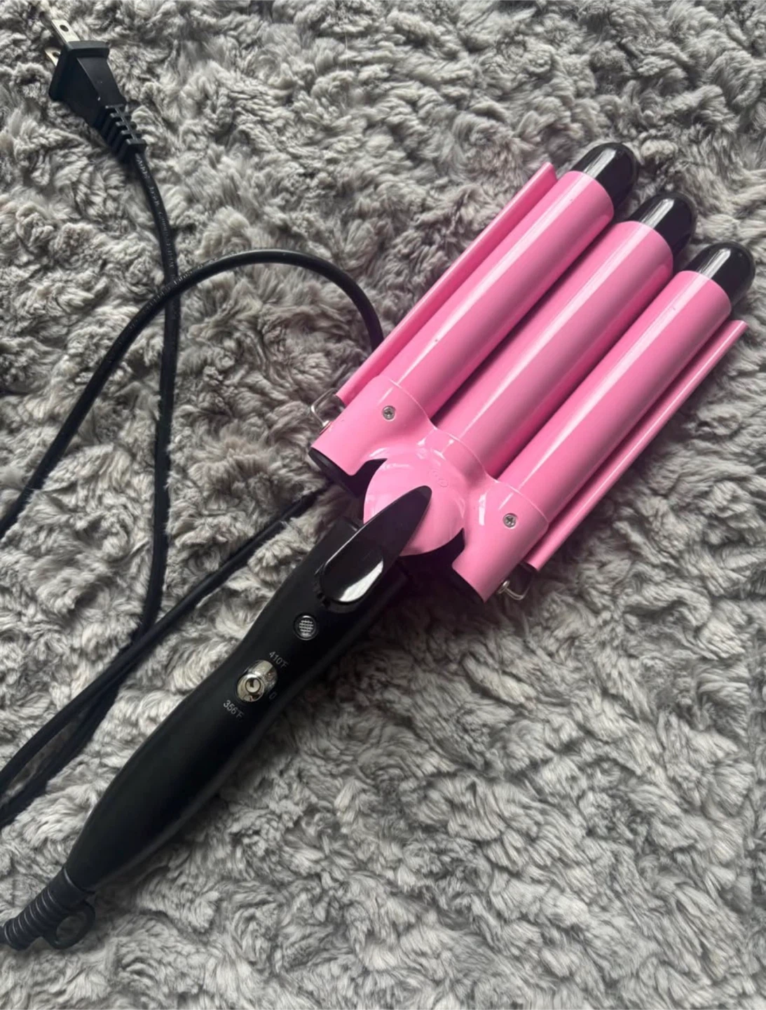 3 barrel Curling wand