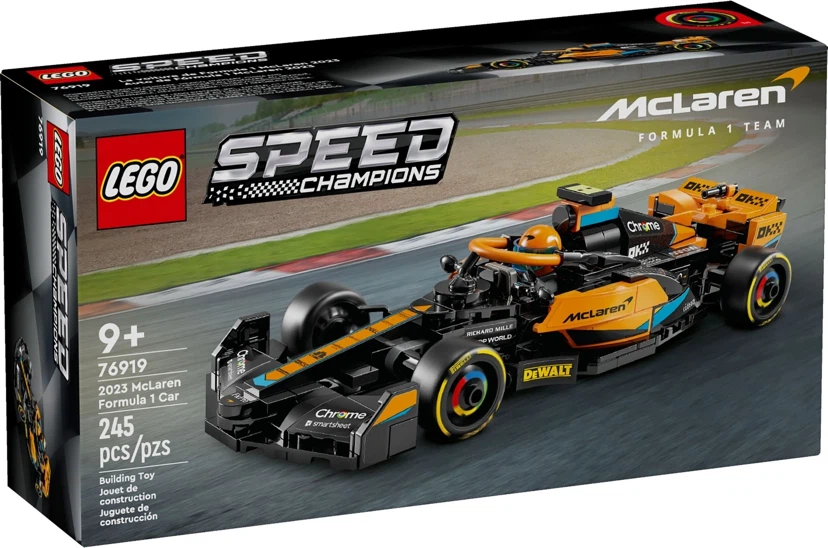 LEGO Speed Champions 2023 McLaren Formula 1 Car (76919)
