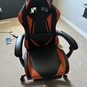 Gaming Chair - Black & Orange