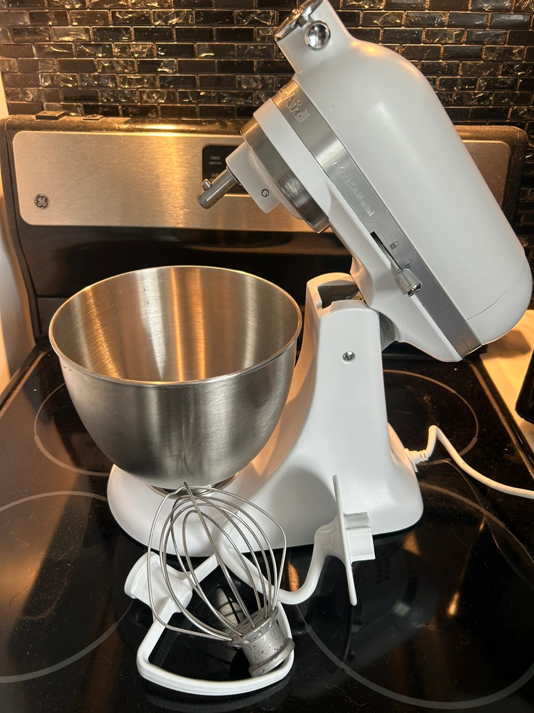 KitchenAid Artisan Mini Tilt-Head Stand Mixer - White