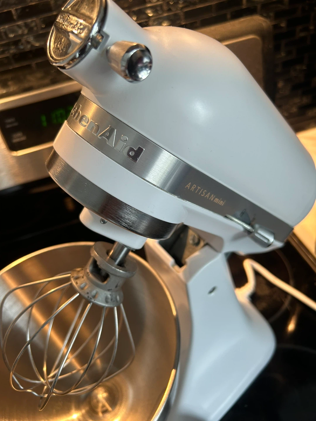 KitchenAid Artisan Mini Tilt-Head Stand Mixer - White - photo 2