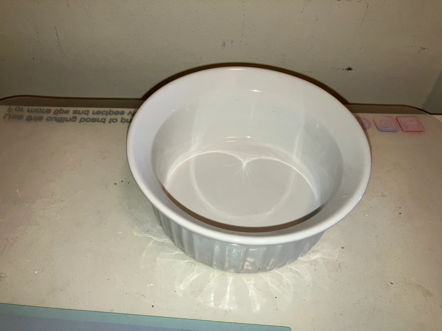 White Ceramic Fluted Ramekin-5.5” Diameter - photo 2