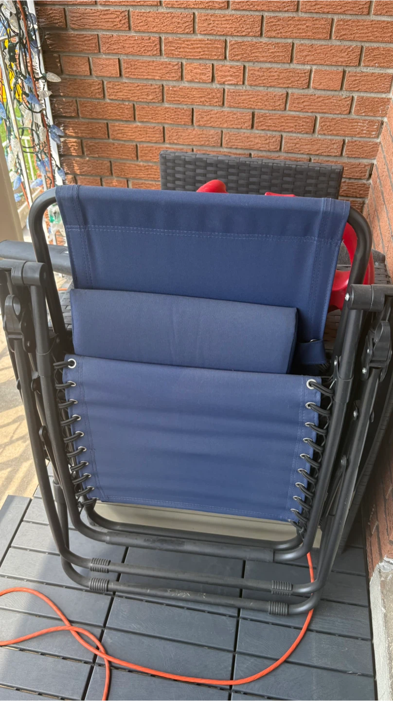 Blue Zero Gravity Chair