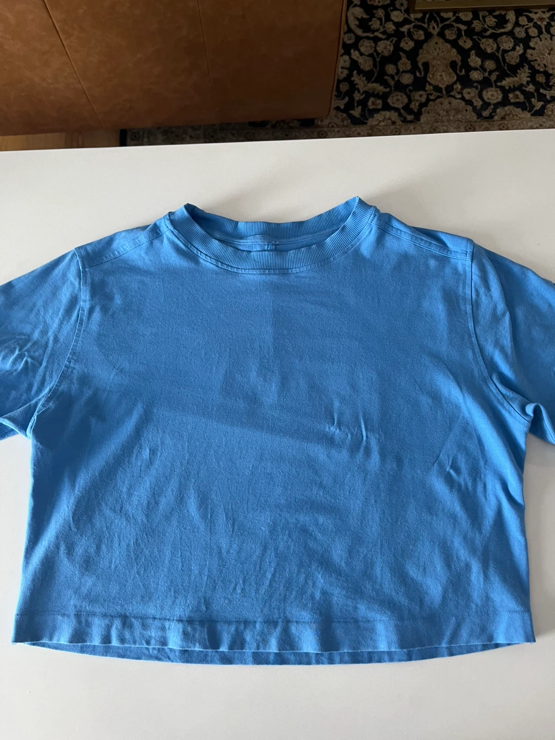Lululemon All Yours Organic Cotton T-Shirt - Pool Blue