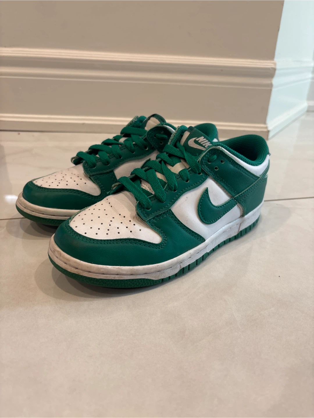 Nike Dunk Lows Green color way - photo 2