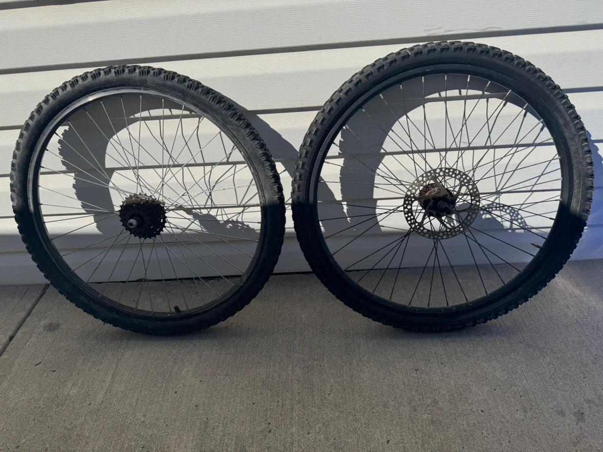 26 X 2.10 Disk Brake Mountain Bike Wheels
