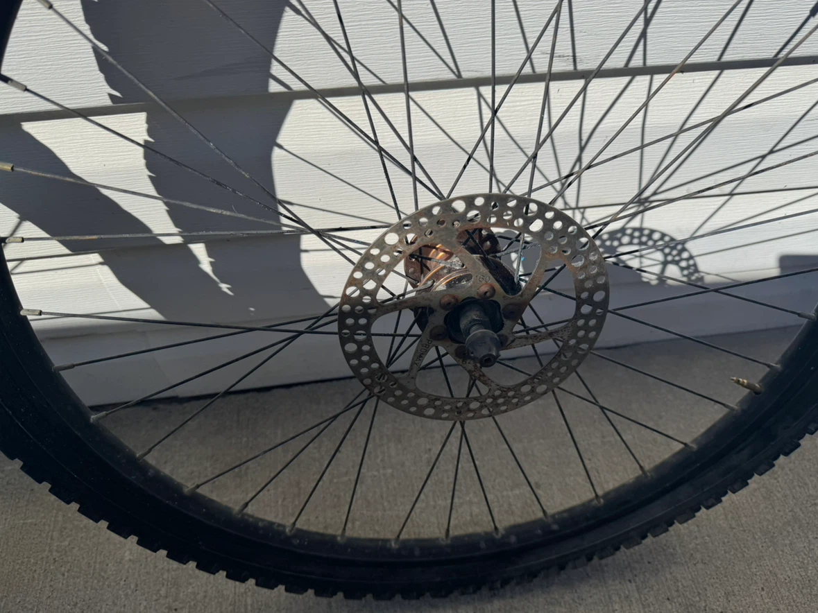 26 X 2.10 Disk Brake Mountain Bike Wheels - photo 2