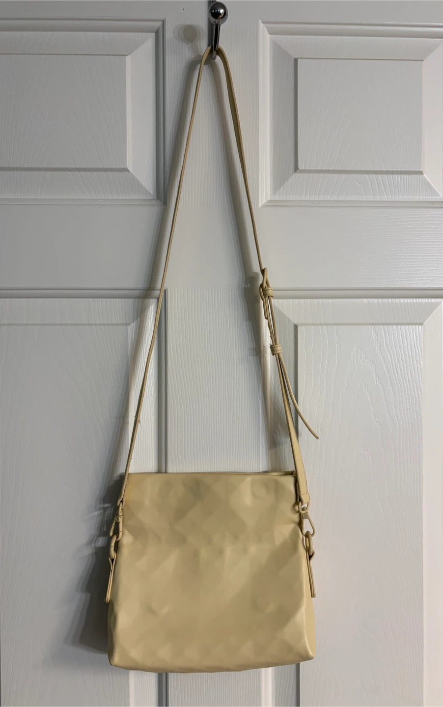 Madison West Buttery Yellow Shoulder Bag