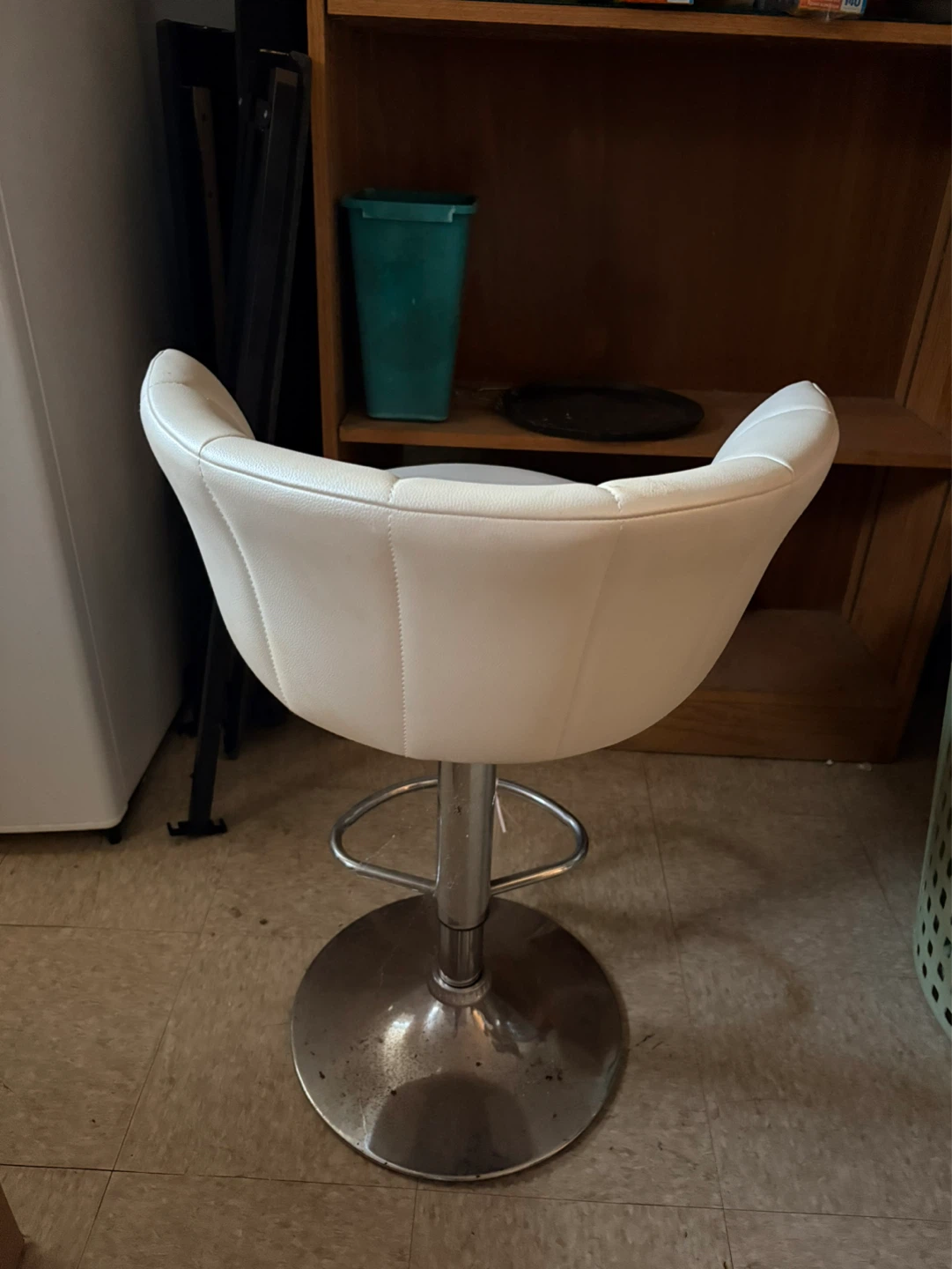 Swivel  Bar Chair - Leather - photo 2