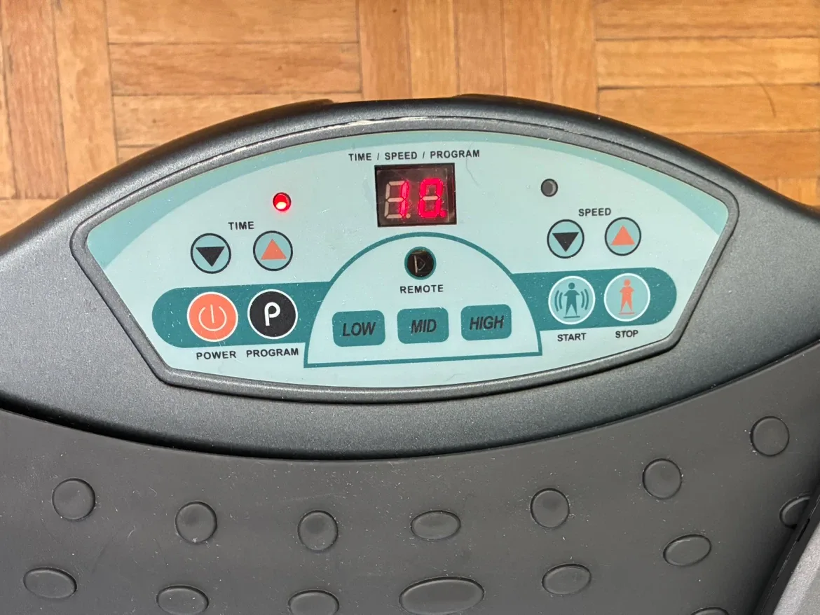 Whole Body Vibration Plate with Remote Control