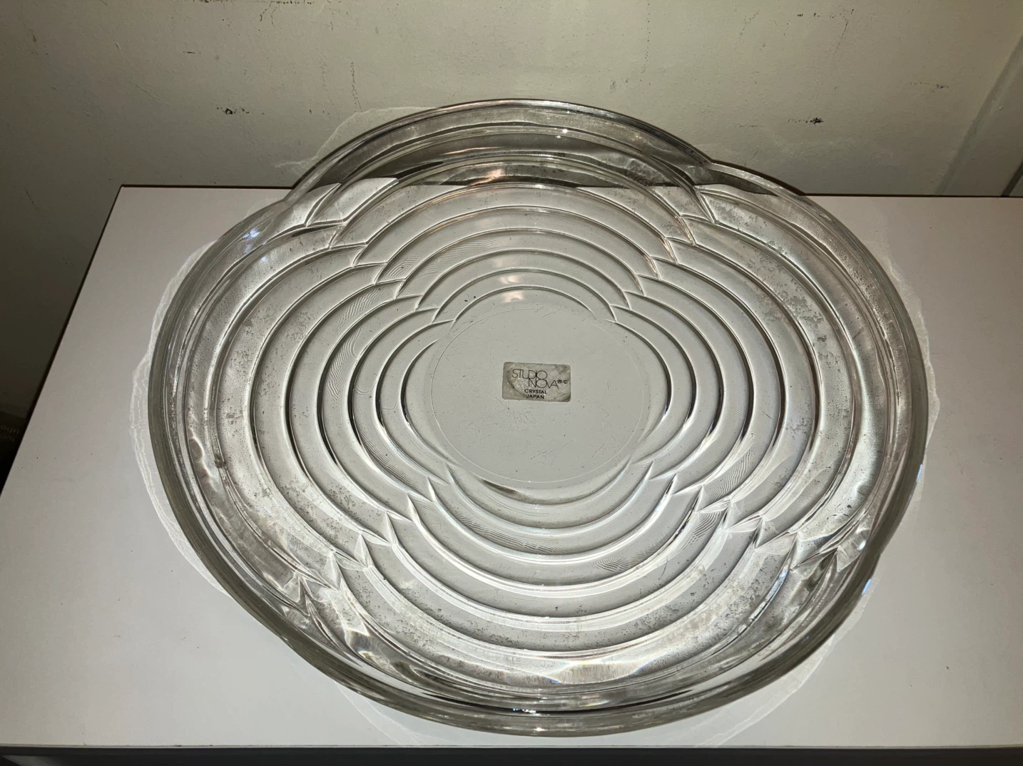 Studio Nova Crystal Platter-31 cm Diameter - photo 2